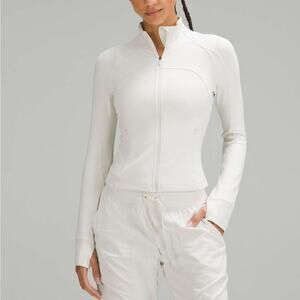 Lululemon Cropped Define Jacket Nulu Bone Size 0